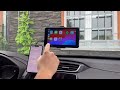 LCD monitor 7" - Apple CarPlay / Android auto / Bluetooth / USB / micro SD / kamerový vstup / 12-24V - Video Youtube