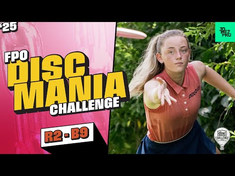 2025 Discmania Challenge | FPO R2B9 | Burge, Scoggins, Don, Velediaz | Jomez Disc Golf