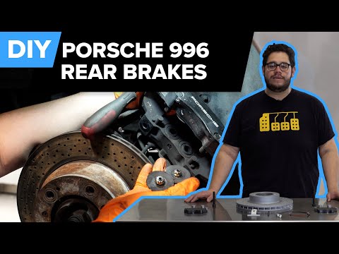 Porsche 996 911 Rear Brake Pad & Rotor Replacement DIY (1999-2005 Porsche 911 Carrera)