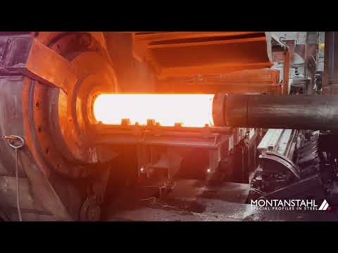 Hot Extrusion technology for special profiles in steel and stainless steel