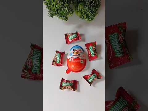 kinder Joy Box or Jems jelly Chocolate Popsicle #shorts #ytshorts #kinderjoy