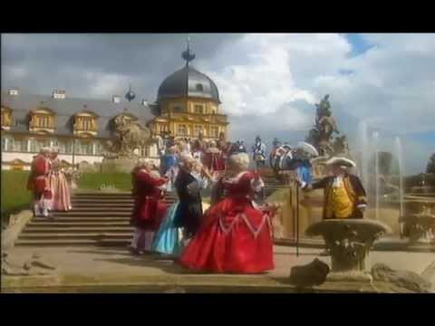 Rokoko-Tanzgruppe Ansbach - Mozart Menuett 1996