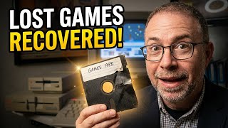 This CRUSHED 38-Year-Old Floppy Shouldn't Work... But WATCH THIS! (Rare Games!)