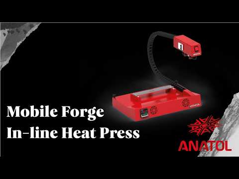 Anatol Mobile Forge | In-Line Heat Press for Automatic Screen Printing