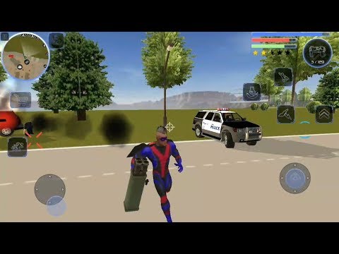 ► Red Hero Energy Joe By Naxeex Publishing #4  GTA Crime Simulator Game Android Video