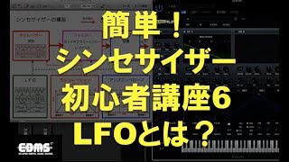 簡単!シンセサイザー初心者講座6 LFOとは?
