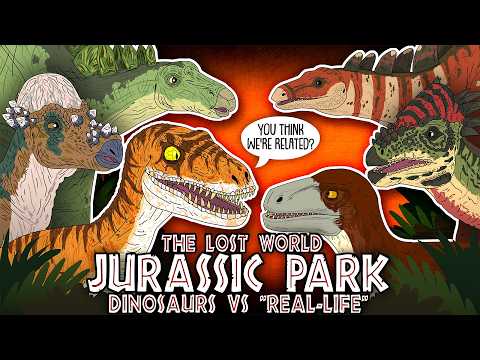 The Lost World: Jurassic Park Dinosaurs Compared To Real Life (ANIMATED)