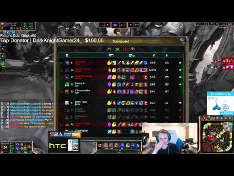 Incarnation duo Sneaky vs Slooshi8 - Azir vs Cassiopeia - League of Legends Gameplay