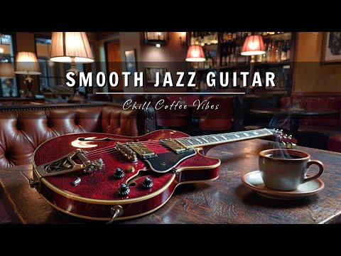 Smooth Jazz Guitar Music - Cool Cafe Vibes • Relaxing Guitar Music for Cafe, Study & Work