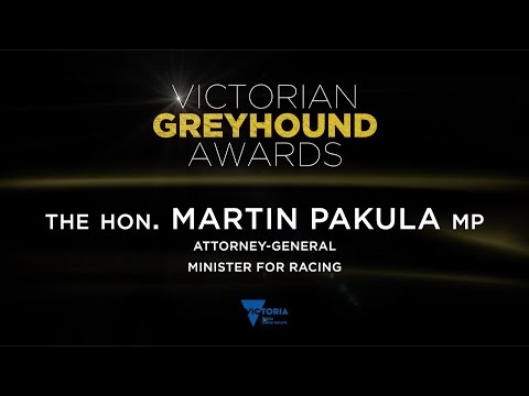 2015/16 Victorian Greyhound Awards: Martin Pakula