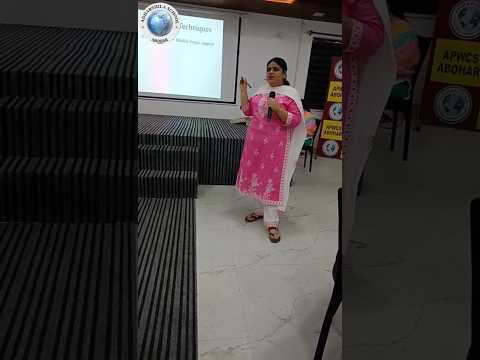 Special Training Session on Improving Handwriting at Adharshila School, Abohar