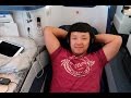 All Nippon Airways ANA Business Class From San Francisco To Tokyo Japan