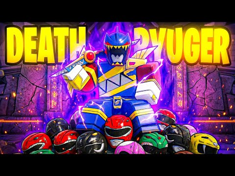 Morphing Into An EVIL Dino Charge Ranger In Power Rangers Shattered Grid...