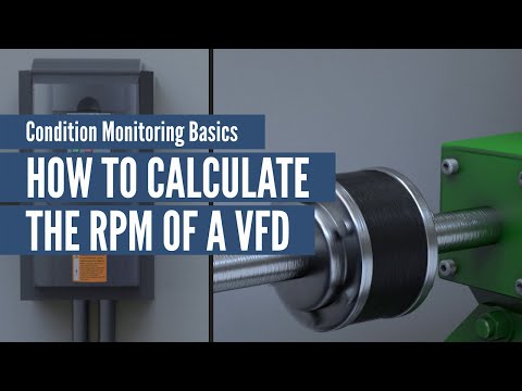 Condition Monitoring Basics: How to calculate the RPM of a VFD?