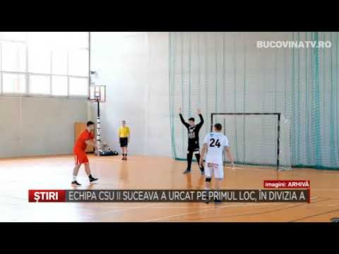 Echipa CSU II Suceava a urcat pe primul loc in Divizia A