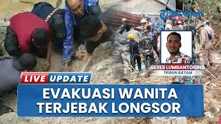 Material Lumpur Terjang Rumah Warga Melcem Kota Batam, Wanita Stroke Terjebak Longsor