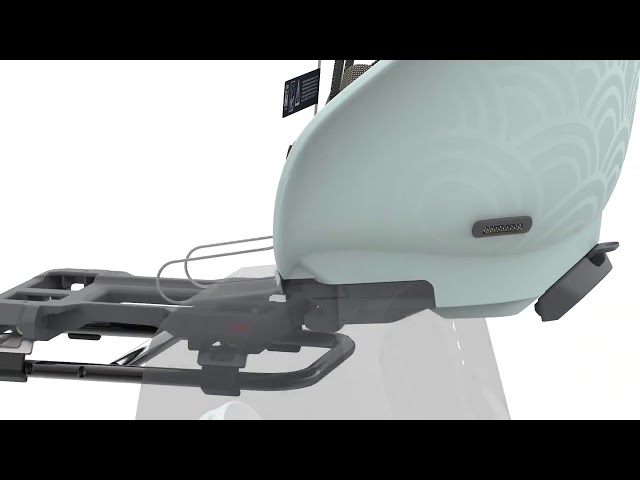 كرسي أطفال خلفي باللون الأسود من أوربان إيكي | URBAN IKI