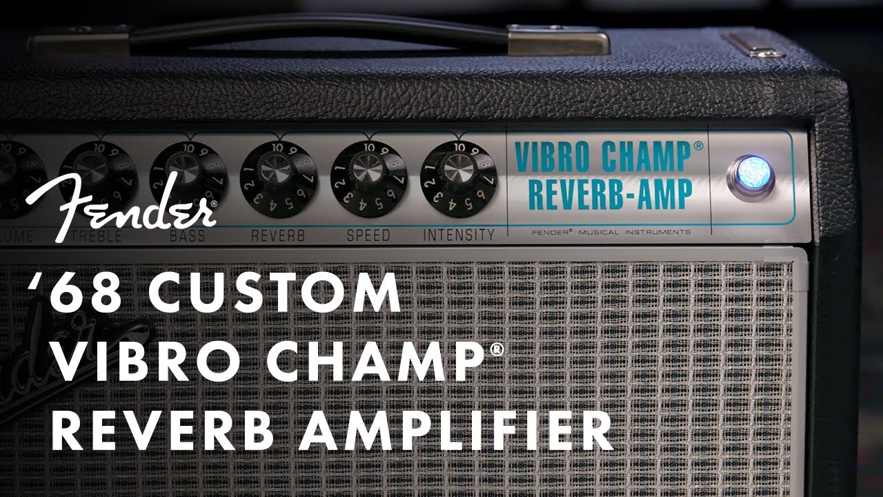 68 Custom Vibro Champ® Reverb | Guitar Amplifiers