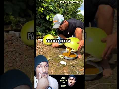 PASSION YAS OR GIANT CHINOLAS #maracuya #chinola #johnfirulais #videoreaccion