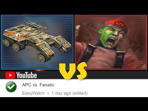 GDI APC vs Nod Fanatic