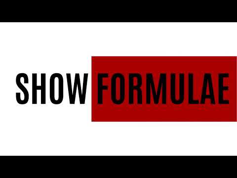 SHOW EXCEL FORMULAE