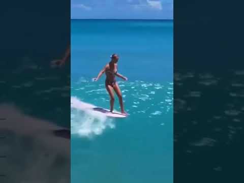 Perfect hang ten #shorts #interesting #satisfying #oddlysatisfying #surfing