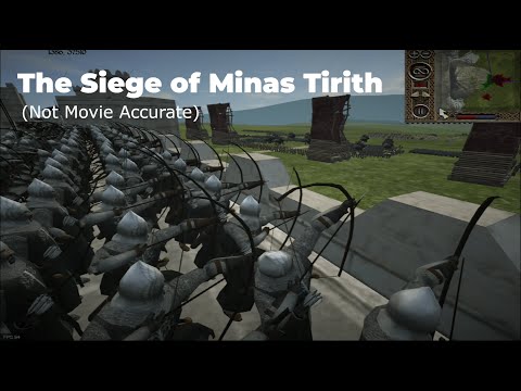 The Siege of Minas Tirith (Not Movie Accurate) (Third Age Reforged)