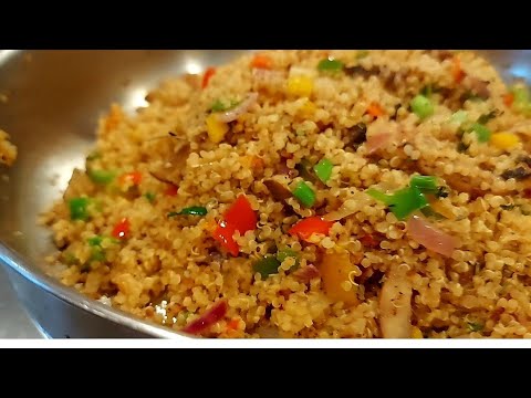 Healthy Quinoa Mushroom Recipe | Vegan Recipe