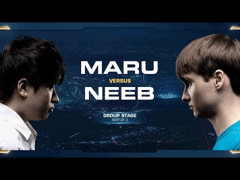 Maru vs Neeb TvP - Group A Winners - 2018 WCS Global Finals - StarCraft II