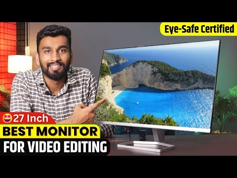 Best Monitor For Editing 2026 👌 | Best Monitor 27-Inch | HP M27F Unboxing | Monitor Gaming, Editing🔥
