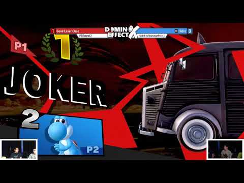 Domino Effect X [SSBU Singles] - Good Loser Chaz (Joker) vs. Hidro (Yoshi / Cloud)