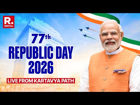 77th Republic Day 2026 LIVE: Grand Parade in Delhi | India@77th Celebrations