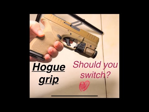 Hogue Rubber Grip for Colt 43000 Firearm Accessories Grips Unboxing