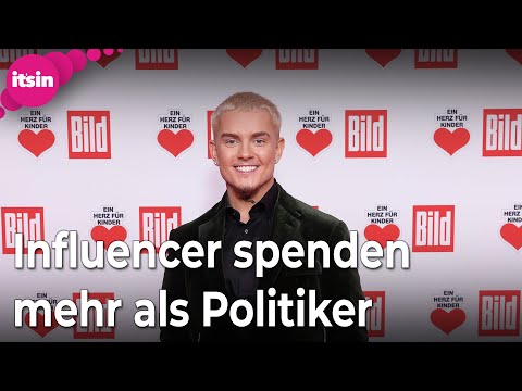 "Ein Herz für Kinder"-Gala: Twenty4Tim spendet mehr als Söder und Co.  • it's in