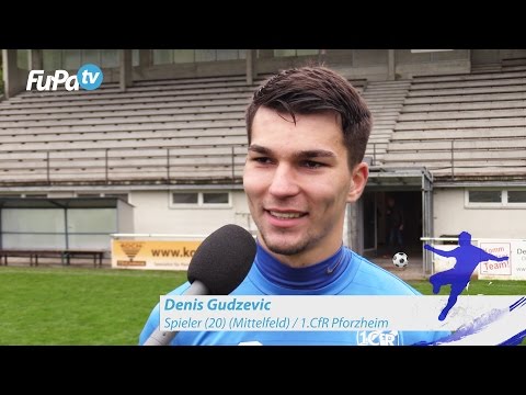 Denis Gudzevic - 1.CfR Pforzheim - zum Spiel vs. SSV Reutlingen 05, FuPa.tv-Interview, 17.4.2017