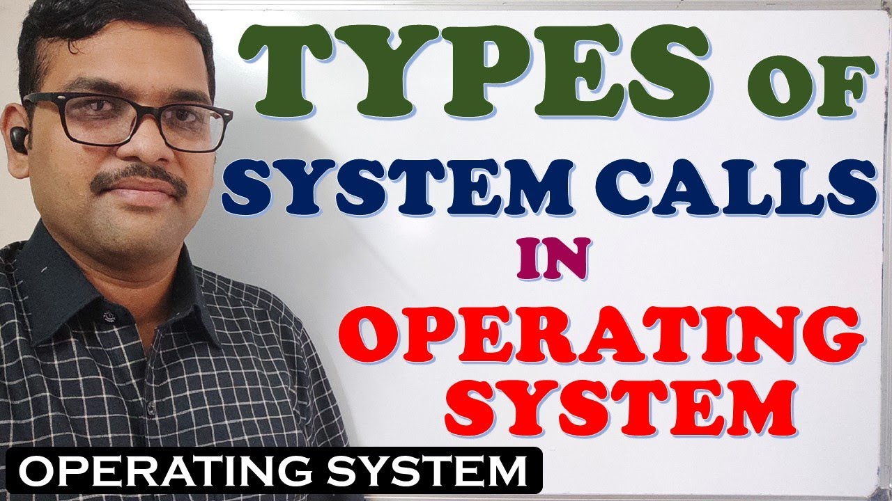 TYPES OF SYSTEM CALLS IN OPERATING SYSTEM || FORK( ) , EXIT( ) , WAIT( ) , KILL( ) IN OS