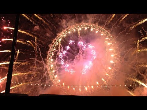 London New Years Eve Fireworks 2016 (Throwback)