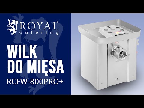 Video - Outlet Wilk do mięsa - 800 kg/h - przemysłowy