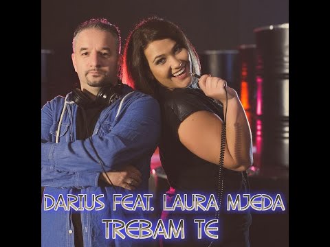Darius feat. Laura Mjeda - Trebam te (LYRICS VIDEO)