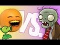 Annoying Orange - vs Plants vs Zombies 