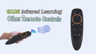 G10S REVIEW！！！Air Mouse How To Pair | TV Remote Control IR Learning With  Power Button