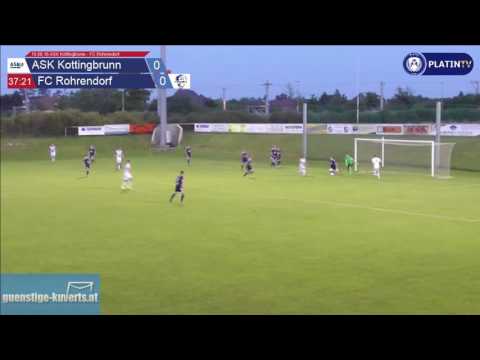 19.08.16 ASK Kottingbrunn - FC Rohrendorf - Highlight  (1. Halbzeit / 37:26) am 19.08.2016 20:09