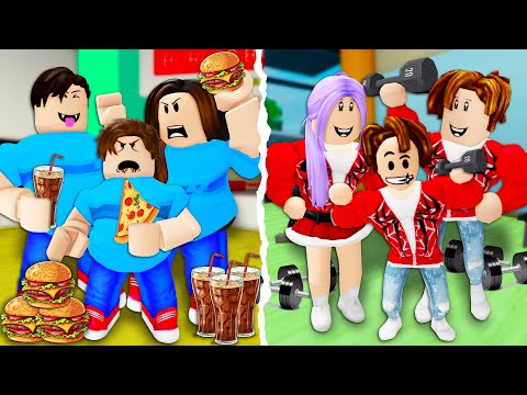 ROBLOX Brookhaven 🏡RP - FUNNY MOMENTS: Muscle Peter and Fat Tony | Roblox Idol