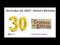 Daniel S Birthday For 3️⃣0️⃣ Years Is Coming Soon From 2027