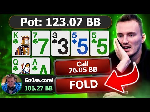 Can Steffen Sontheimer Fold The NUT FLUSH??? - Poker Highlights