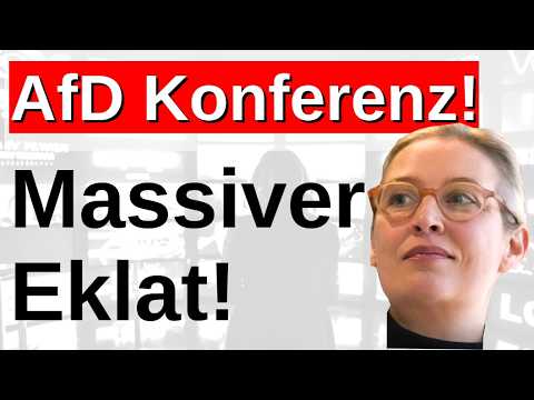 Massiver Eklat in der Pressekonferenz! Alice Weidel spricht Tacheles