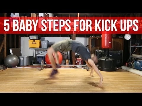 How To Kick Up / Kip Up | 5 Baby Steps For Learning
