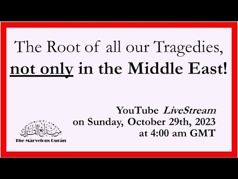 YT164 The root of all our tragedies, not only in the Middle East