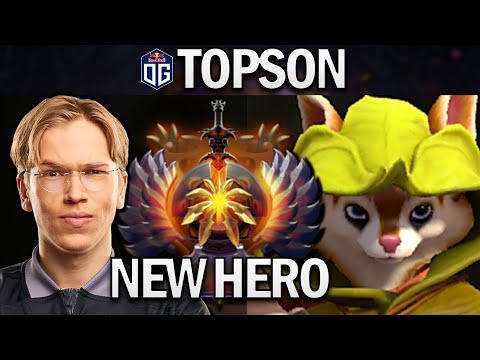 OG.TOPSON TRIES HOODWINK - DOTA 2 7.28 GAMEPLAY