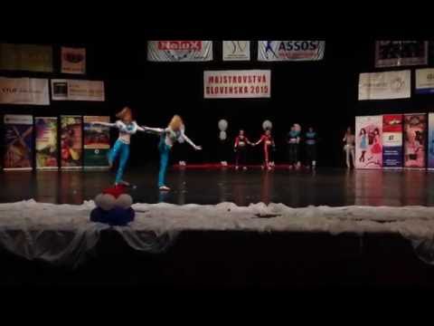 Slovak championship 2015 - Veronika Haverová, Lucka Gomolová (disco dance duo)